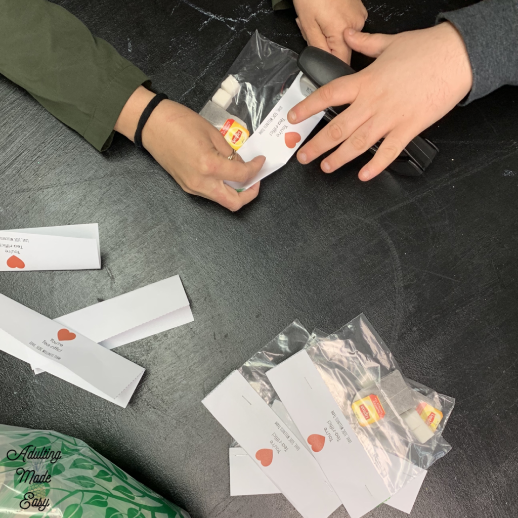 Vocational tasks at school