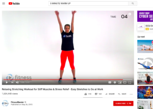 Easy stretches to get the morning started.
