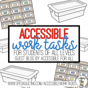 BLOG: Accessible work tasks for students of all levels