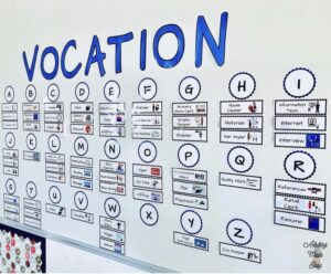 Vocation word wall