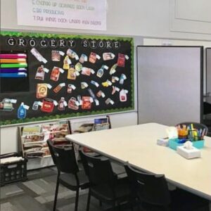 Grocery Store interactive bulletin board