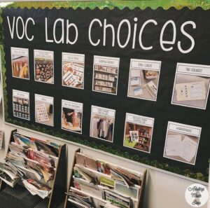 Vocation Lab Choice Board