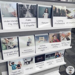 Social Story Shelf