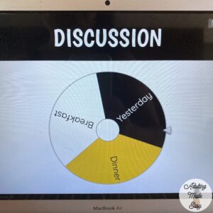 Morning Routine in a secondary special education classroom
