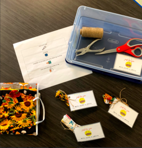 BLOG: Classroom student business selling cloth masks