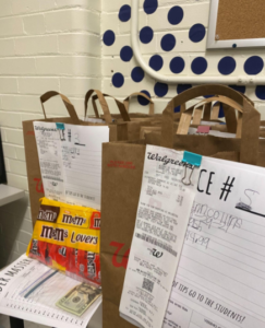 BLOG: Classroom Student Business for special education: Halloween candy delivery