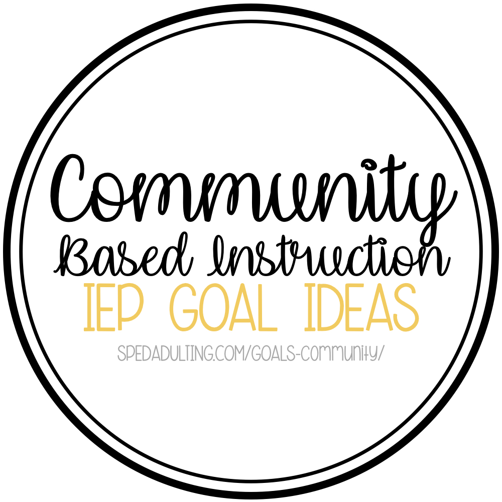 BLOG: Life Skills IEP goal ideas in the area of vocation for special education.