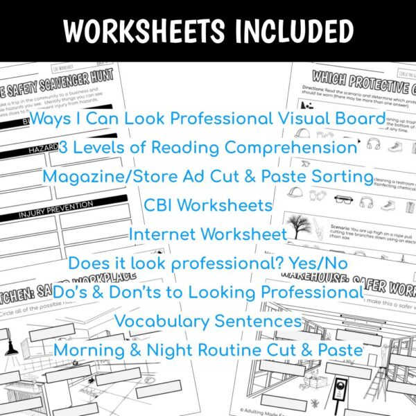 Unit 11 Workplace Safety - Reading Comprehension & Functional Worksheets - Image 2