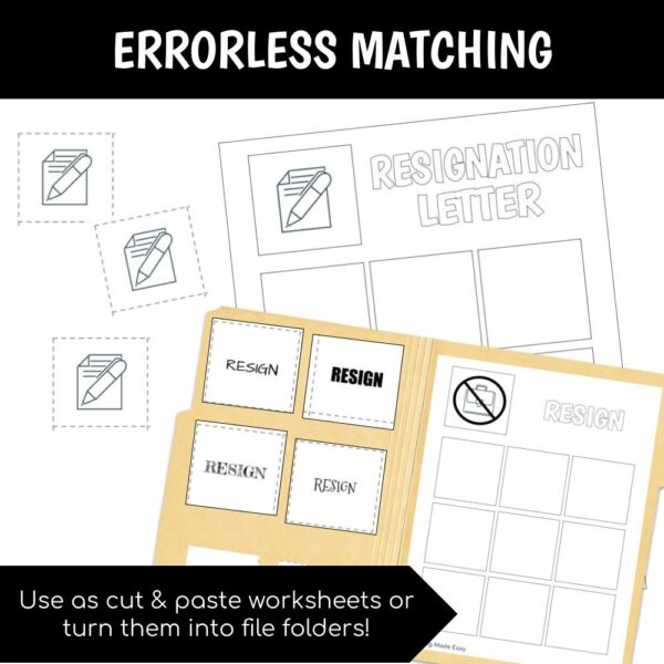 Unit 12 Leaving The Workplace - Vocabulary Pack - Image 4