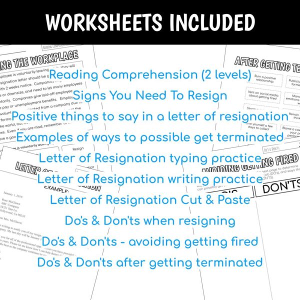 Unit 12 Leaving The Workplace - Reading Comprehension & Functional Worksheets - Image 4