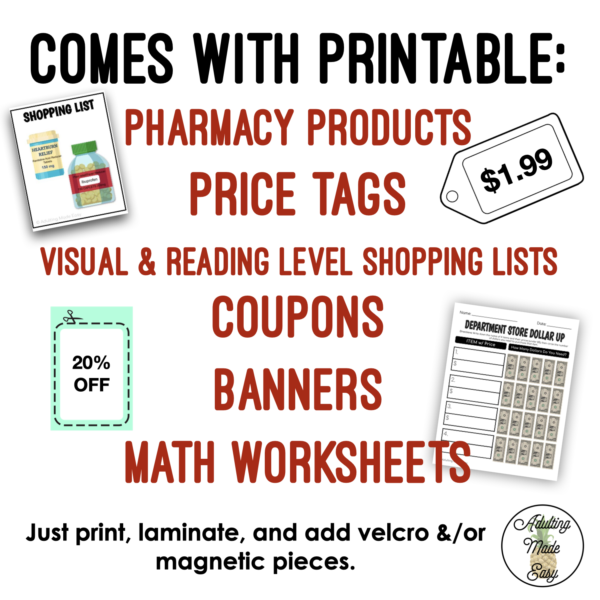 Pharmacy Interactive Bulletin Board Work Task - Image 3