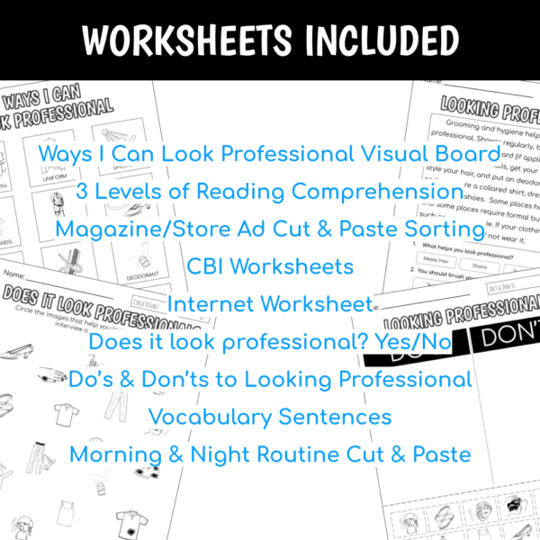 Vocation Unit 1 Bundle - Looking Professional - Image 7