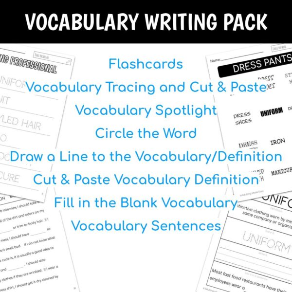 Vocation Unit 1 Bundle - Looking Professional - Image 9