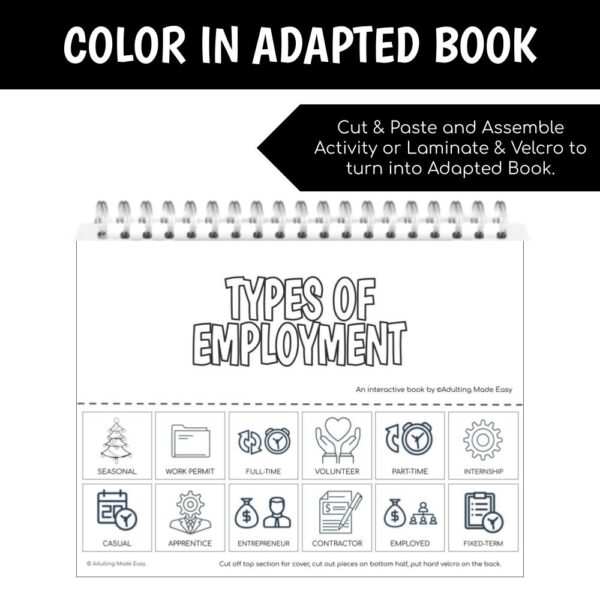 Vocation Unit 2 Bundle - Types of Employment - Image 9