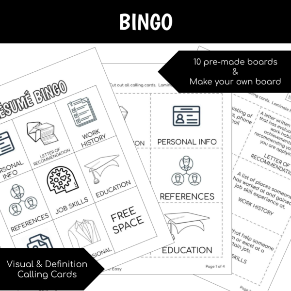 Vocation Unit 3 Bundle - Resume - Image 5
