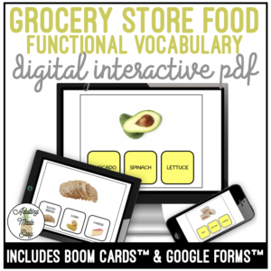 Grocery Store Food Digital Activity
