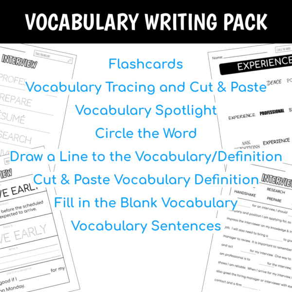 Vocation Unit 5 Bundle - Interview - Image 9