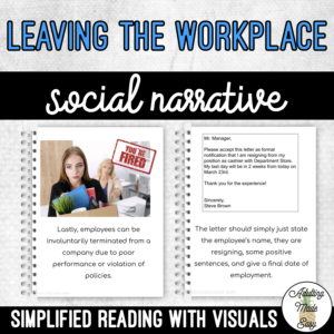 Unit 12 Leaving The Workplace - Social Narrative