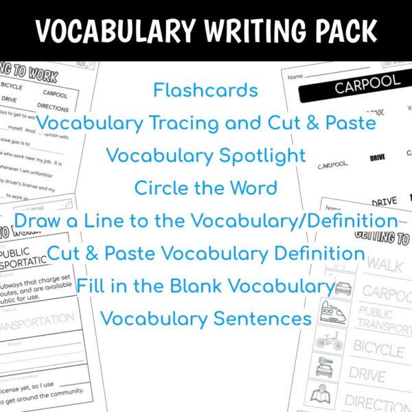 Vocation Unit 8 Bundle - Getting To Work - Image 2