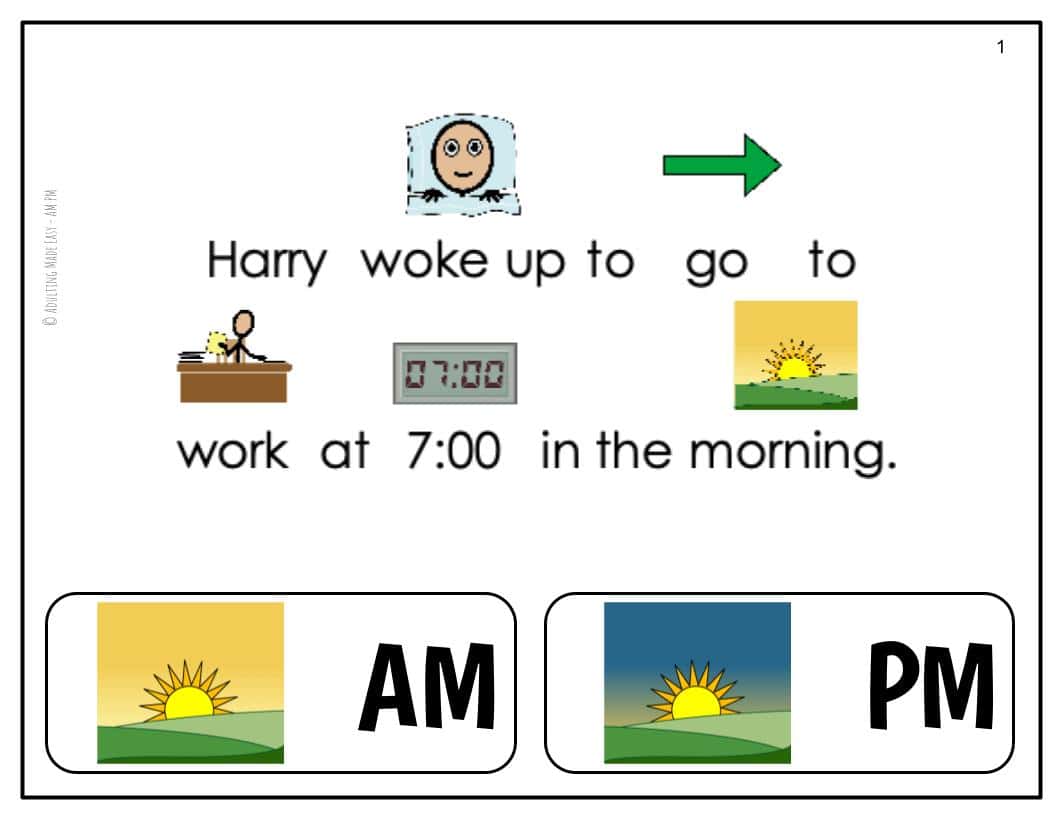 AM or PM Digital Interactive Activities SS - Image 2