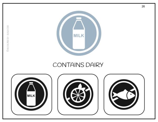 Allergen Icons Digital Task Cards - Image 4