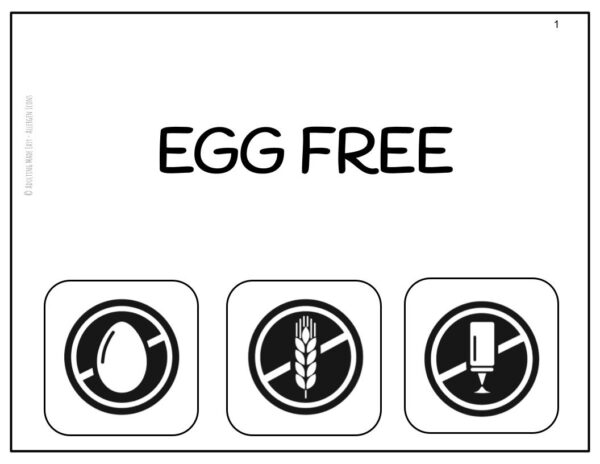 Allergen Icons Digital Task Cards - Image 3
