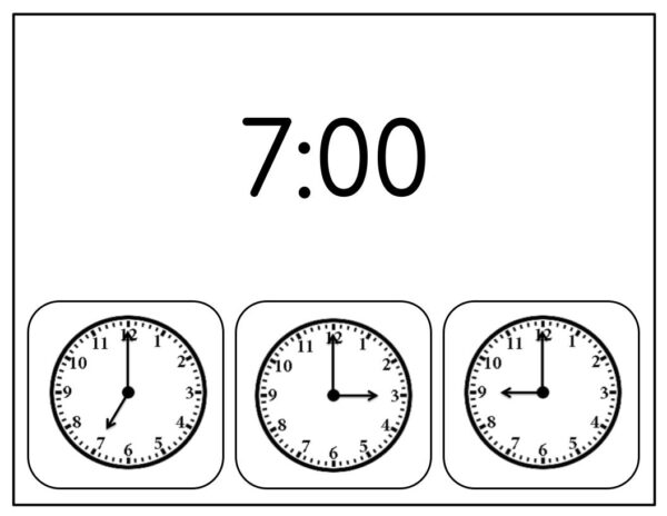 Analog Clocks Level 2 Digital Interactive Activity - Image 3