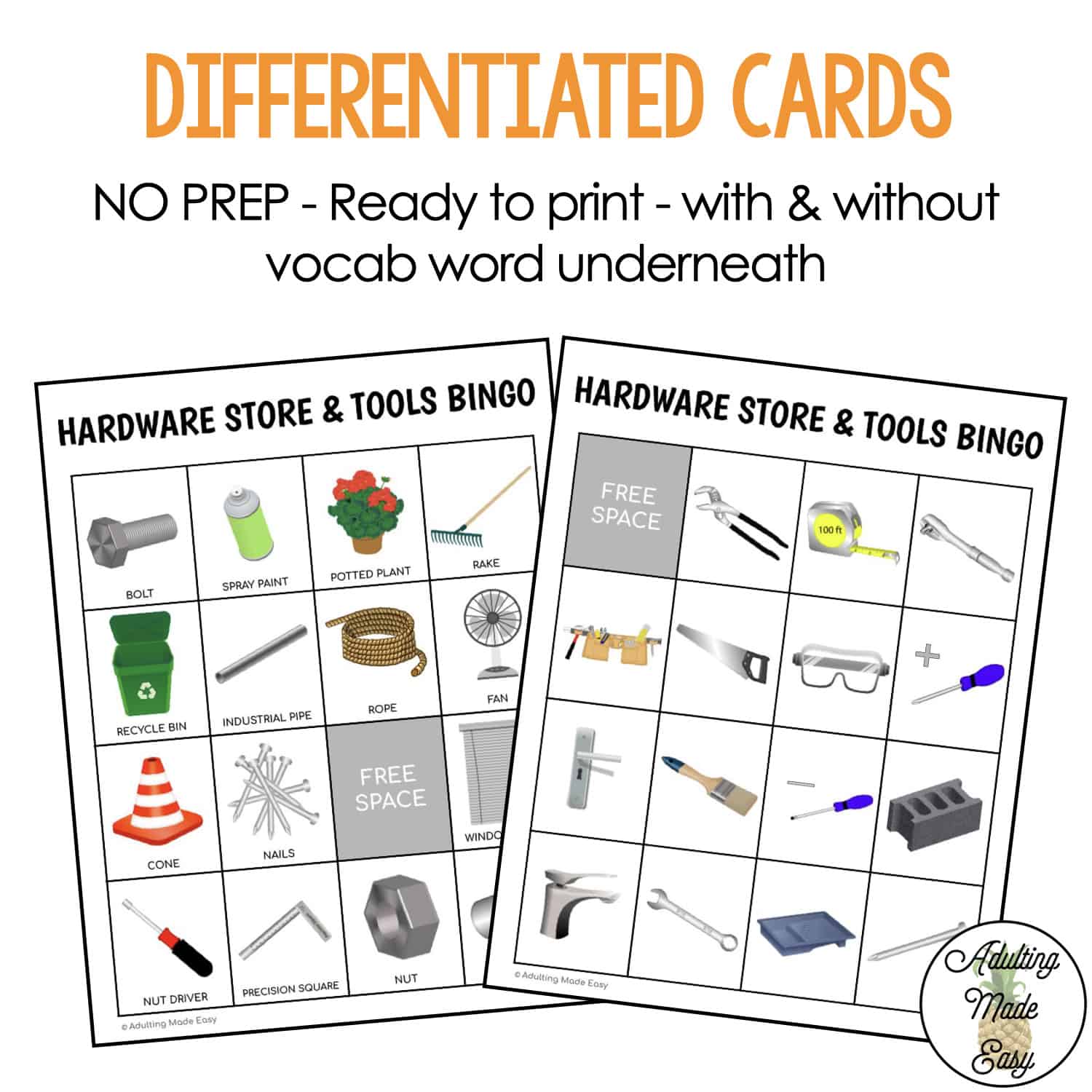 Hardware Store BINGO Game - Image 2