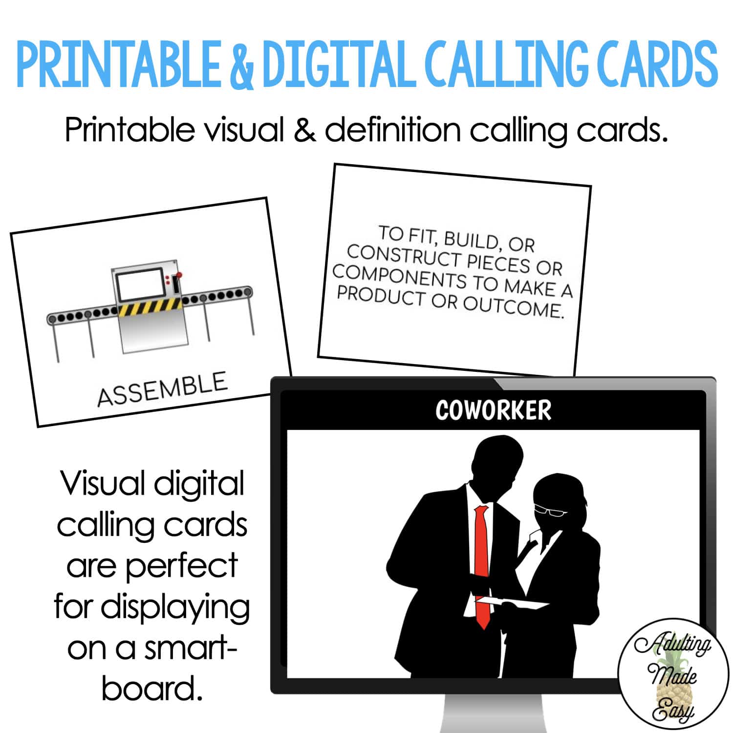 Vocation Vocabulary BINGO Game - Image 4