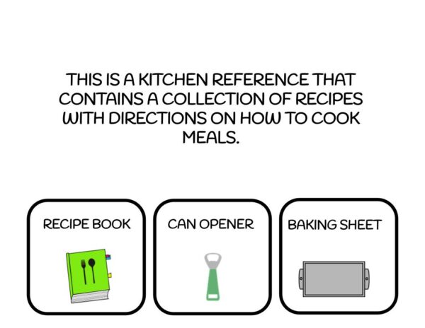Which Cooking and Kitchen Word Digital Task Cards - Image 2