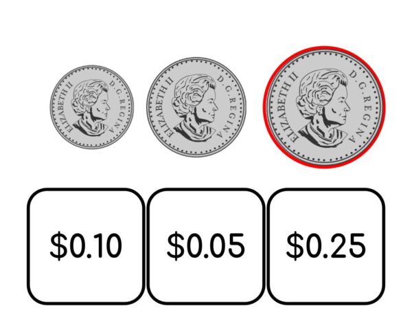 CANADIAN Money Names & Values Digital Task Cards - Image 3