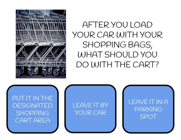 Shopping Etiquette Digital Task Cards - Image 2