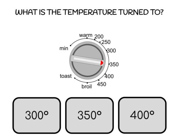Stove & Oven Temperature Digital Task Cards - Image 3