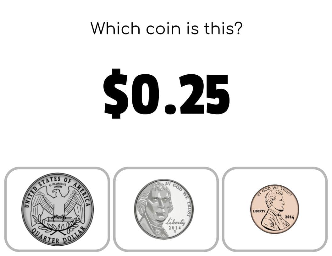 Which Coin or Bill? Digital Task Cards - Image 2