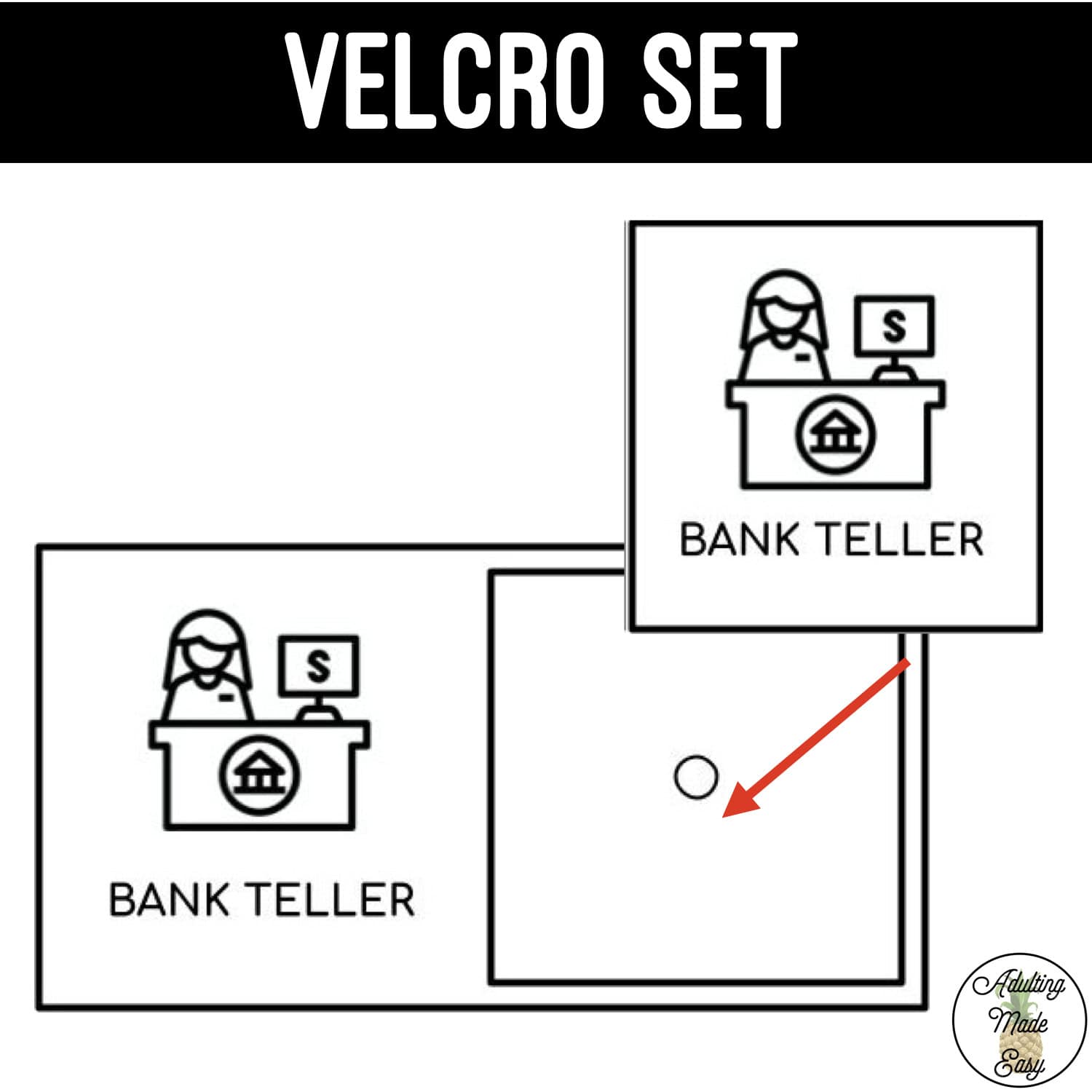 Banking Task Boxes - Picture to Picture