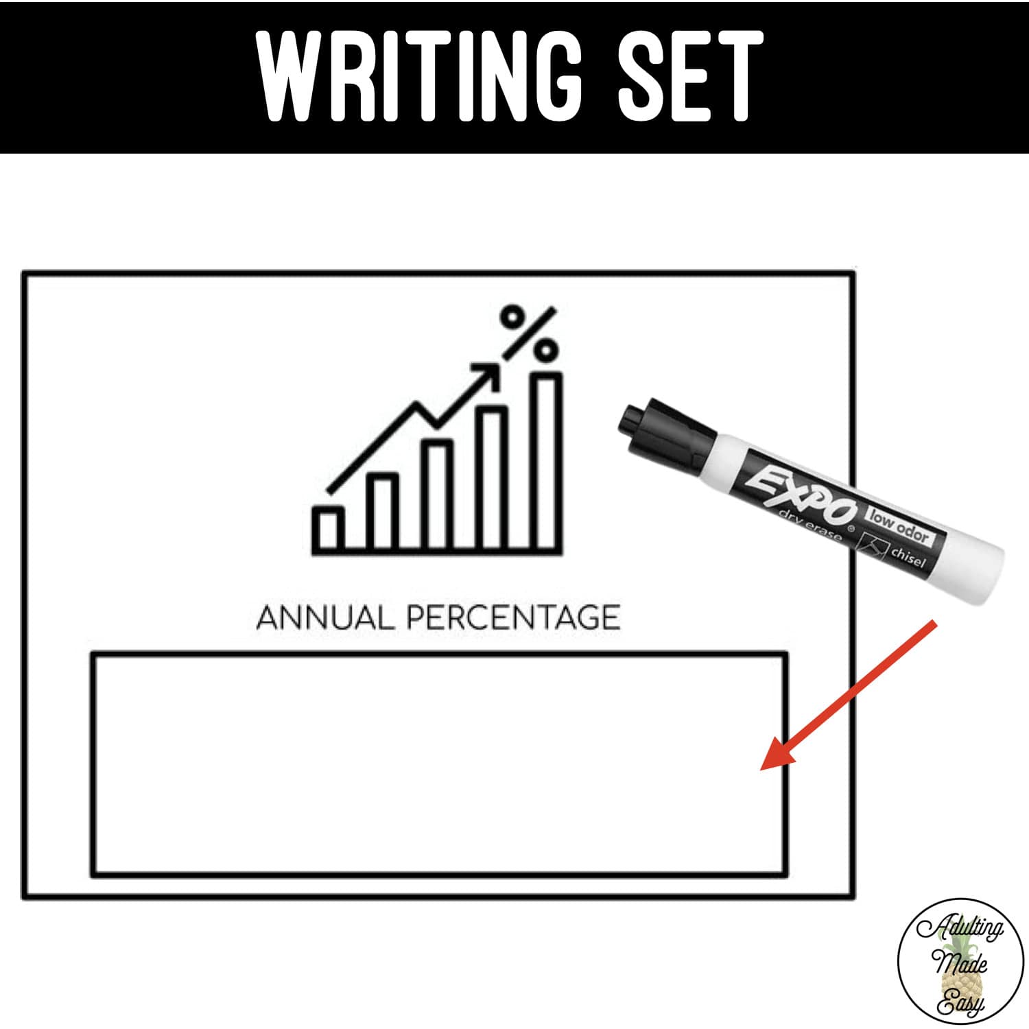 Banking Task Boxes - Word to Picture