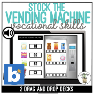 Stock the Vending Machine Drag & Drop Boom Cards