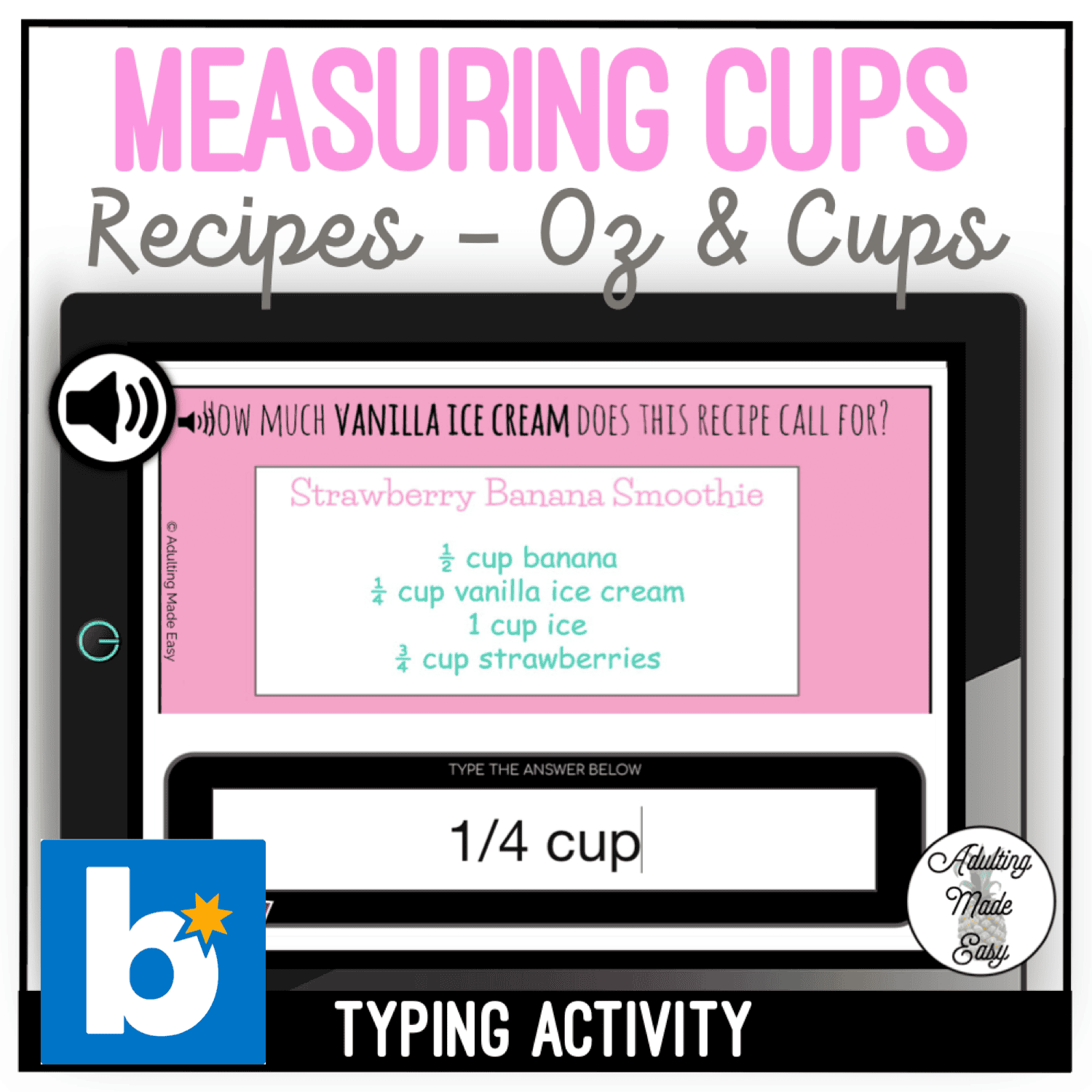 measuring cups recipes