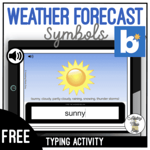 weather forecast symbols