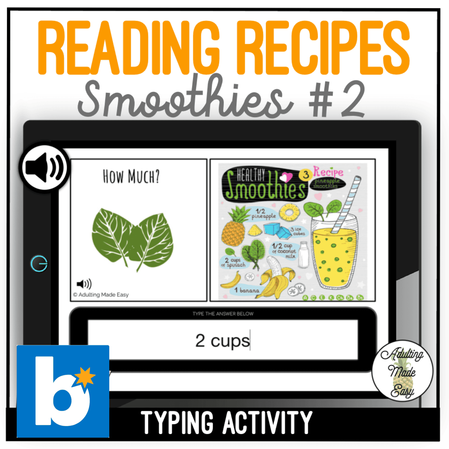 reading recipes smoothies