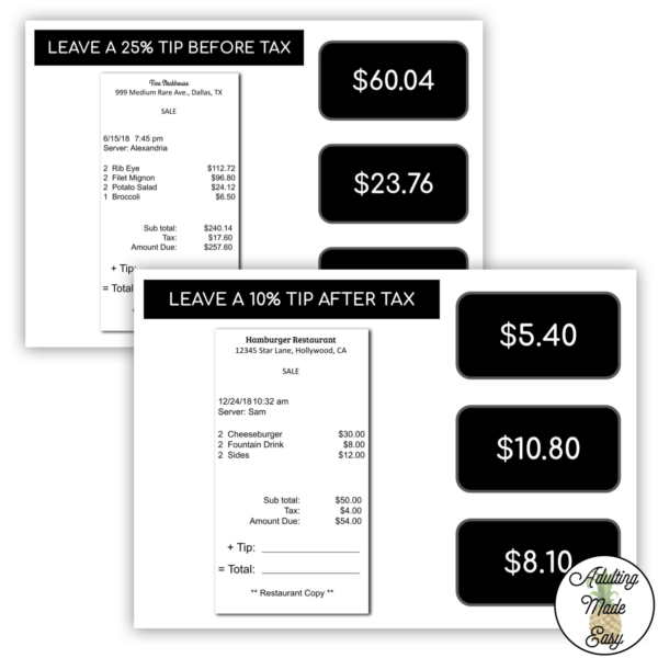 Calculating Tip Digital Task Cards - Image 3