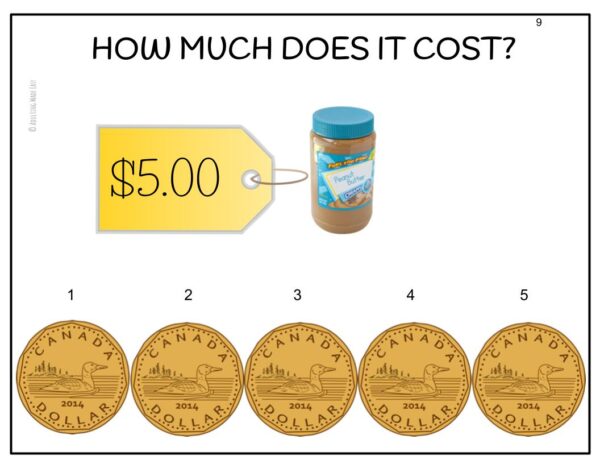 CANADIAN How Much Does It Cost? Digital Task Cards - Image 3