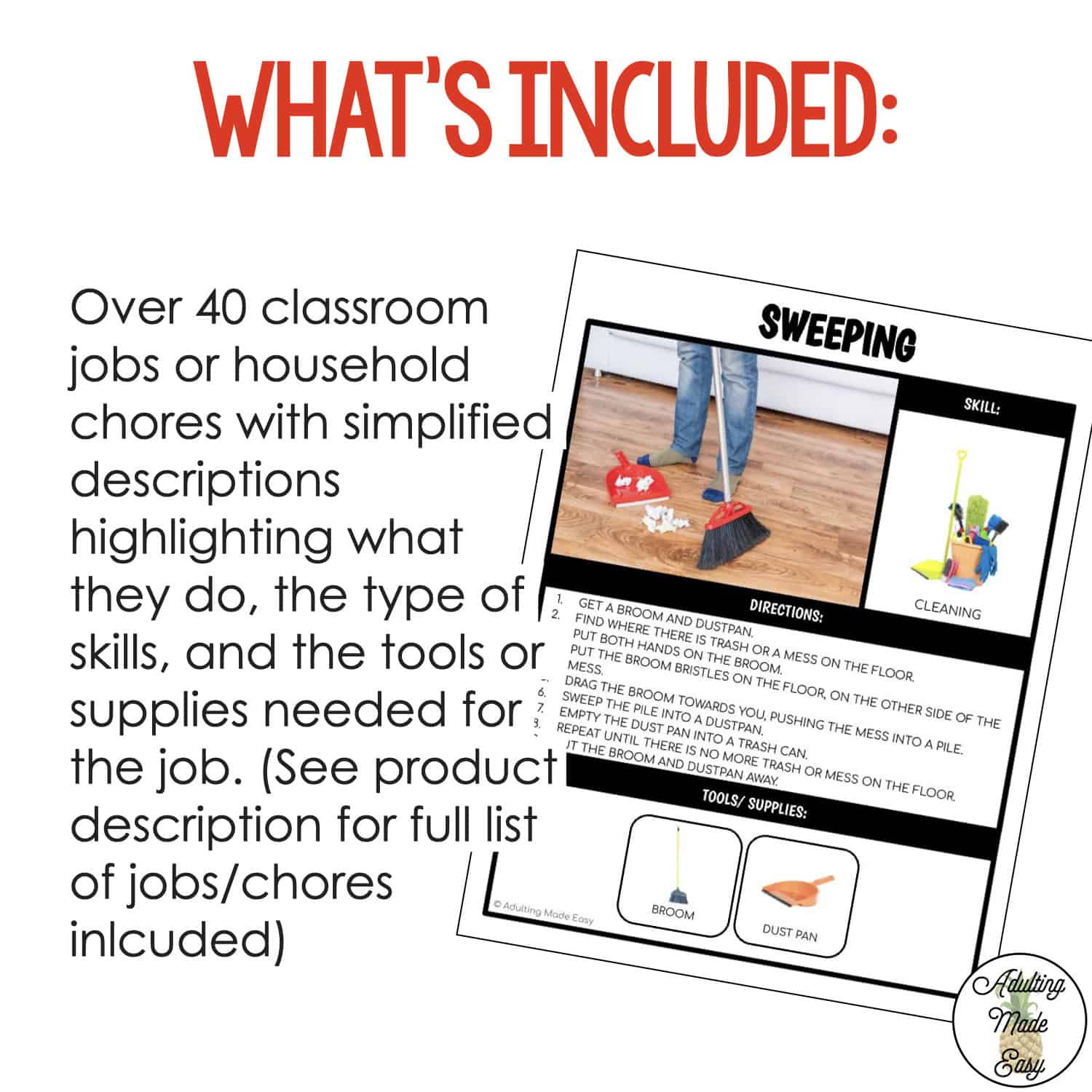 Classroom Jobs & Chores Posters SS - Image 2