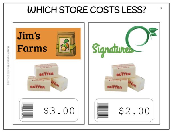 Comparison Shopping {up to $10} Digital Task Cards - Image 2