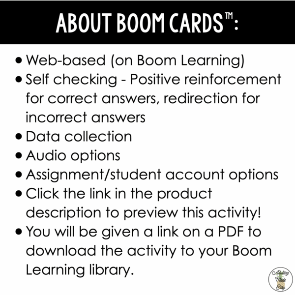 Dentist Appointment Virtual Field Trip Narrative & Comprehension Boom Cards SS - Image 2