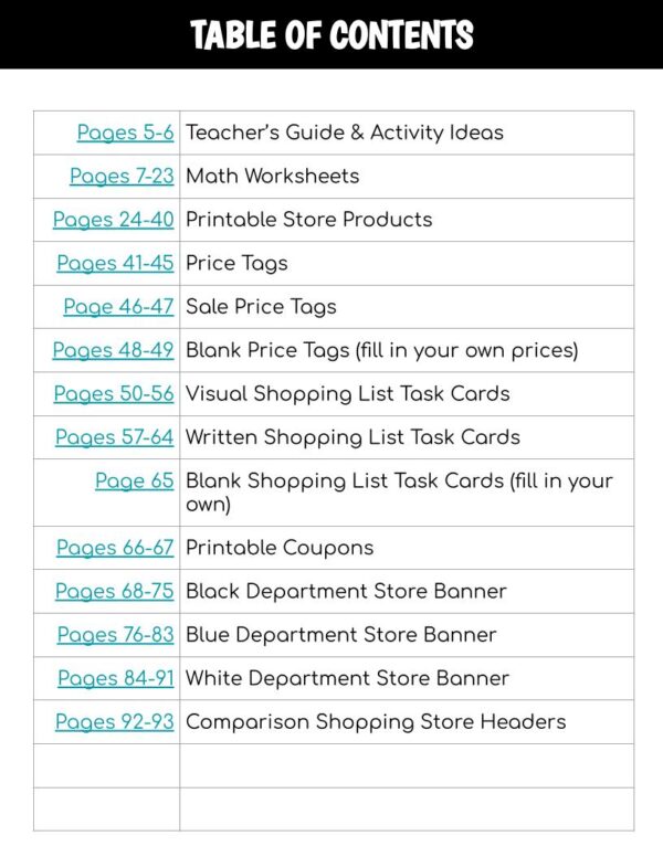 Department Store Interactive Bulletin