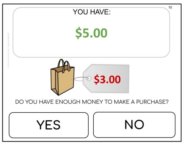 Do I Have Enough? Numeric Digital Task Cards - Image 3