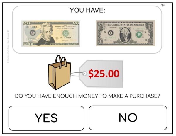 Do I Have Enough? US Currency Digital Task Cards - Image 3