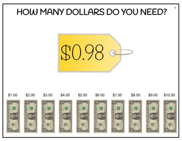Next Dollar Up How Many Dollars? (up to $10) Digital Task Cards - Image 4