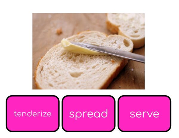 Food Prep Vocabulary Digital Task Cards - Image 3